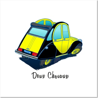 Classic Citroen Deux Chevaux Charleston Posters and Art